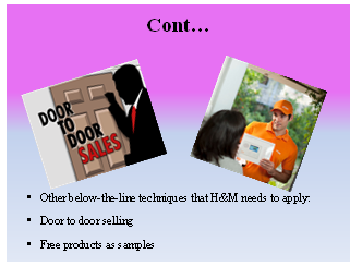 Evaluation of M marketing
